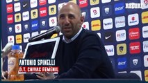 Antonio Spinelli habló tras el empate contra Pumas Femenil