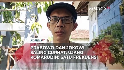 Prabowo Dan Jokowi Saling Curhat, Ujang Komarudin: Satu Frekuensi