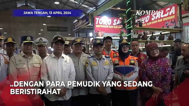 Tinjau Rest Area Brebes, Begini Pesan Menhub Budi Karya Sumadi