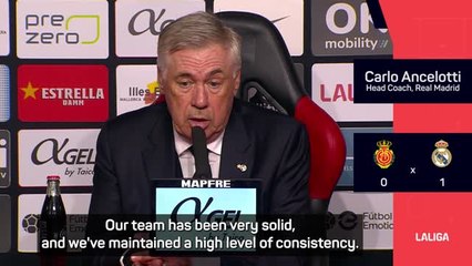 'We always fight' - Ancelotti happy with Real Madrid spirit in win over Mallorca