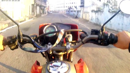 Moto Bros NXR 150 ano 2010 deAndre Carloni /Serra ES   sentido  Nova Rosa da Penha /Cariacica ES