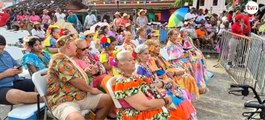 Realizan Festival de la Pollera Congo en Colón