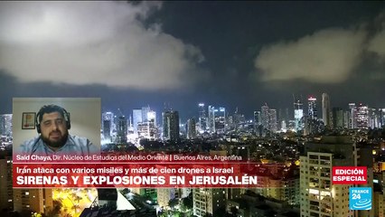 Said Chaya: "Ataques coordinados desde diferentes frentes podrían generar daño a Israel"