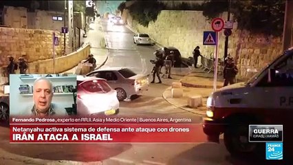 Fernando Pedrosa: "No sabemos si el ataque de Irán es una advertencia o acto de guerra"