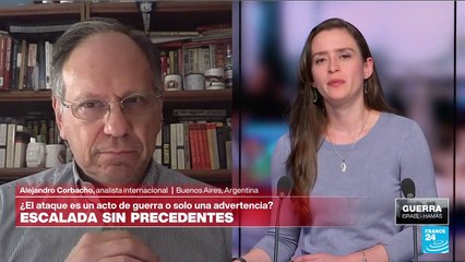 Alejandro Corbacho: "Irán estuvo probando las defensas israelíes"