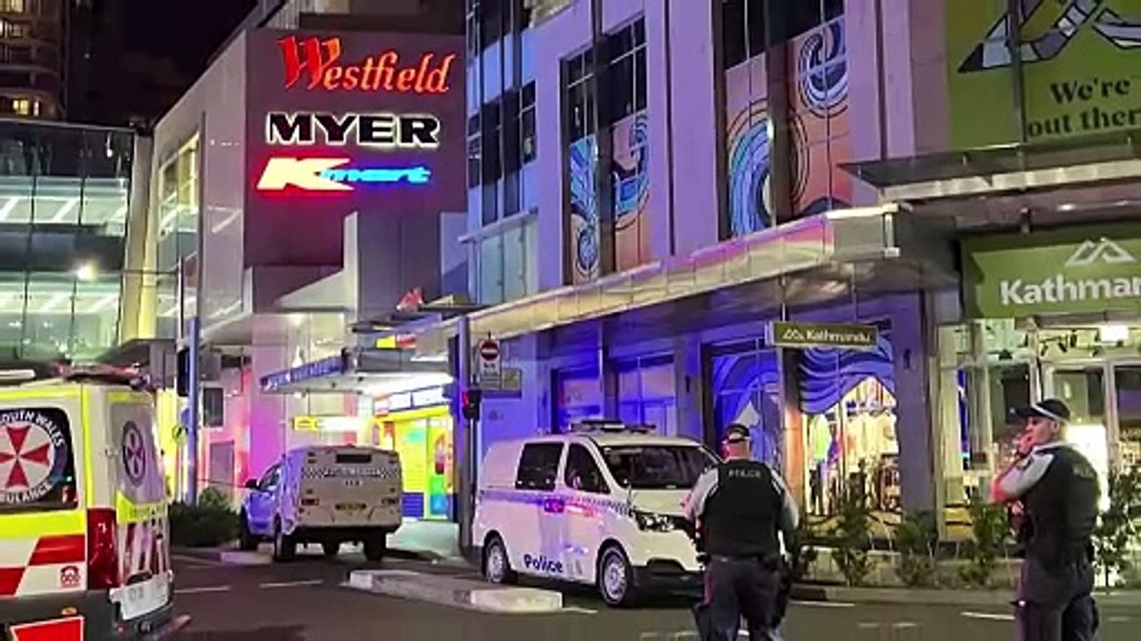 Sydney knife attacker shot dead after mall stabbing