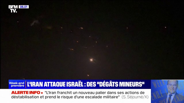 L'Iran attaque Israël avec plus de 200 drones, la grande majorité des projectiles ont été interceptés