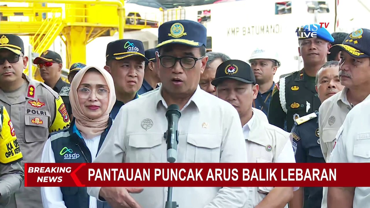 Menhub Budi Karya Ungkap Indikator Kepadatan di Pelabuhan Bakauheni dan Panjang saat Arus Balik