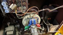 TV color Zenith roundie. Model 24 MC 32 - 1964.  First restart.  Apr. 2022