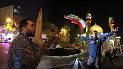 İran’ın İsrail’e saldırısı Tahran’da coşkuyla kutlandı