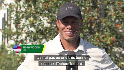 Masters - Woods : “Je n'ai pas bien frappé ni bien putté”