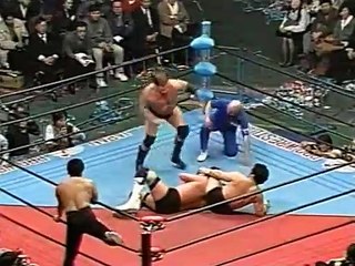 AJPW 12/16/1988 Hansen & Gordy Vs Tenryu & Kawada