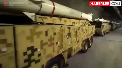 İran, İsrail'i vurduğu İHA ve füzelerin videosunu paylaştı