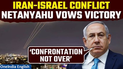 Descargar video: Iran Attacks Israel: Israel's Netanyahu vows victory, fears of wider conflict grow | Oneindia