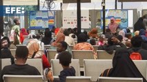 Miles de sudaneses desplazados por la guerra buscan refugio en Egipto