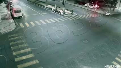 Trafik kazaları KGYS kameralarınca görüntülendi