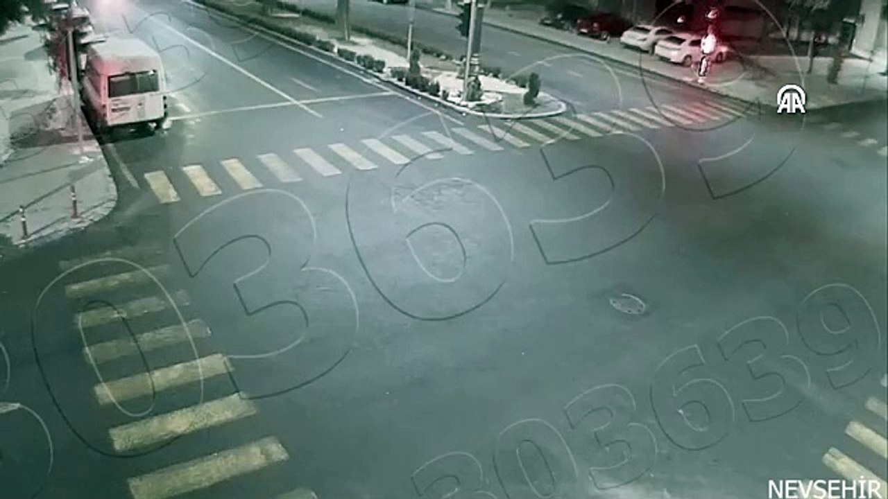 Trafik kazaları KGYS kameralarınca görüntülendi
