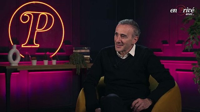 Elie Semoun dans l'émission de Purepeople, En privé avec...