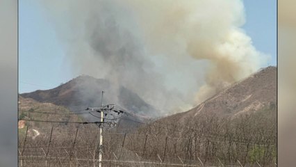 강원도 철원 비무장지대·홍천 산불 잇따라 / YTN