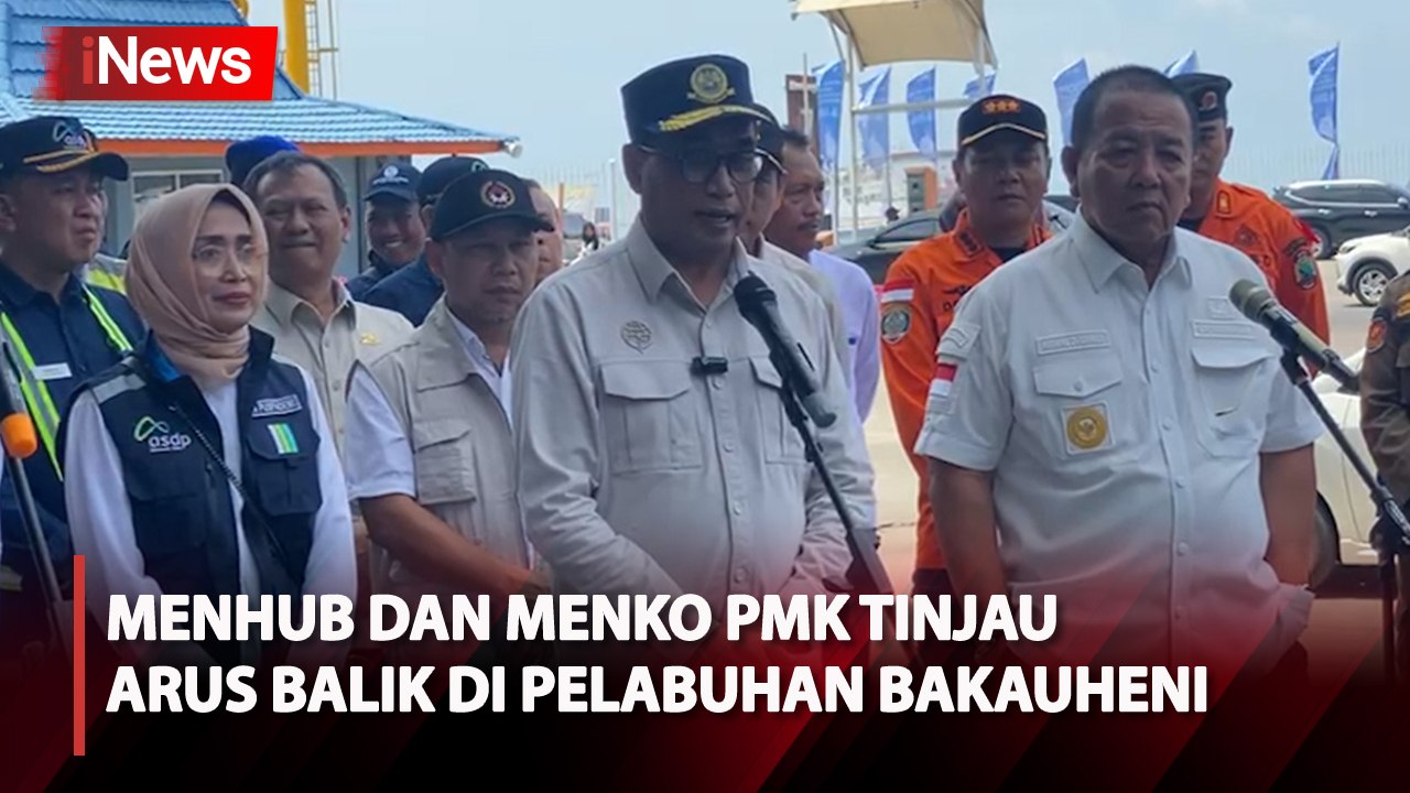 Tinjau Pelabuhan Bakauheni, Ini Kata Menhub Budi Karya Sumadi