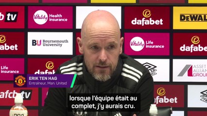 Download Video: Ten Hag : “Nous continuerons à nous battre avec les joueurs disponibles”