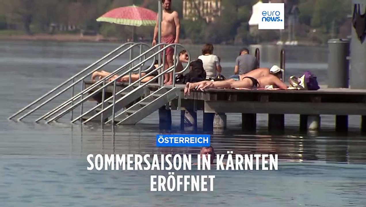 Schon im April: Sommersaison im Strandbad am Wörthersee ist eröffnet