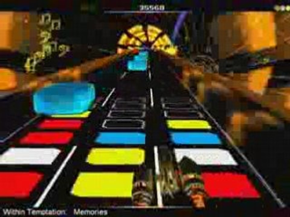 *Improved Audio* Audiosurf - Memories (Within Temptation)