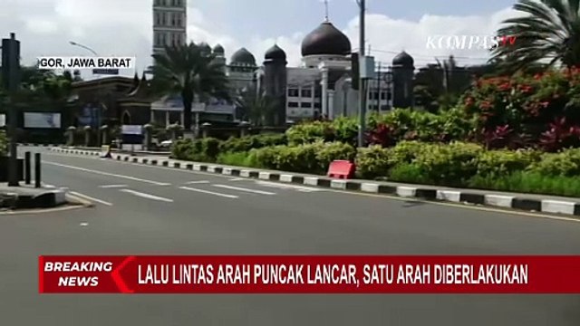 Lalu Lintas Arah Puncak Lancar, Polisi Tetap Berlakukan One Way
