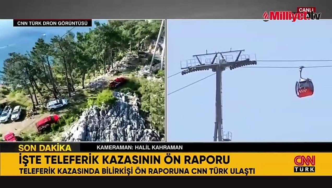 Antalya'daki teleferik faciasının bilirkişi raporu ortaya çıktı