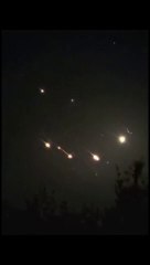 فيديو للهجوم الإيراني على إسرائيل بمئات الطائرات بدون طيار والصواريخ الباليستية والكروسية