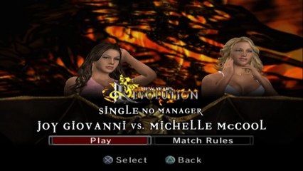 Joy Giovanni vs Michelle McCool Single