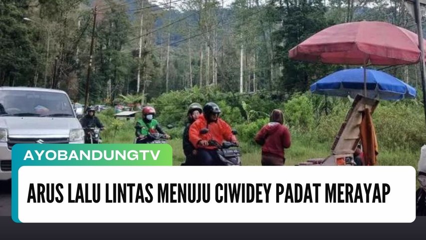 Arus Lalu Lintas Menuju Ciwidey Padat Merayap