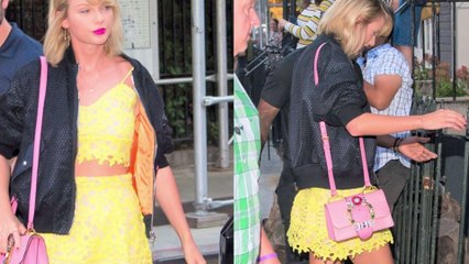 Travis Kelce Name Written on Taylor Swift Purse During Outing in LA