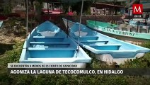 Sequía en Tecocomulco, Hidalgo; Pobladores alertan sobre laguna en peligro