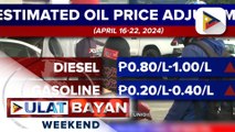 Presyo ng produktong petrolyo, tataas ngayong linggo