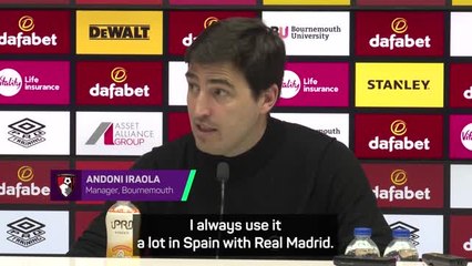 Manchester United are like Real Madrid - Iraola