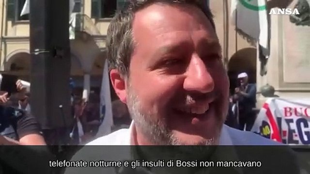 40 anni Lega, Salvini: Bossi? Prendo i suoi insulti come consigli importanti