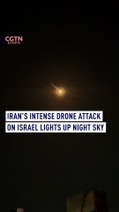 Israel-Iran Conflict Escalates: Dramatic Drone Attack Shakes Night Sky 🚁