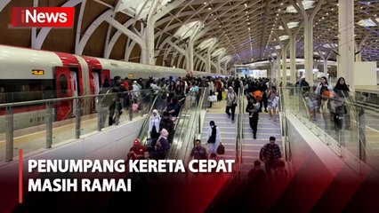 Puncak Arus Balik, Penumpang Kereta Cepat Diperkirakan Mencapai Lebih dari 20 Ribu Orang