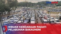Arus Balik Lebaran 2024, Ribuan Kendaraan Pemudik Padati Pelabuhan Bakauheni