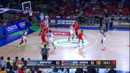 Brgy. Ginebra vs NorthPort Closing Moments [PBA S48 PH Cup | Apr. 14, 2024]