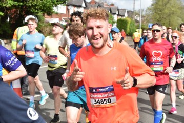 Epic Finish Line Moments at Manchester Marathon 2024 🏅