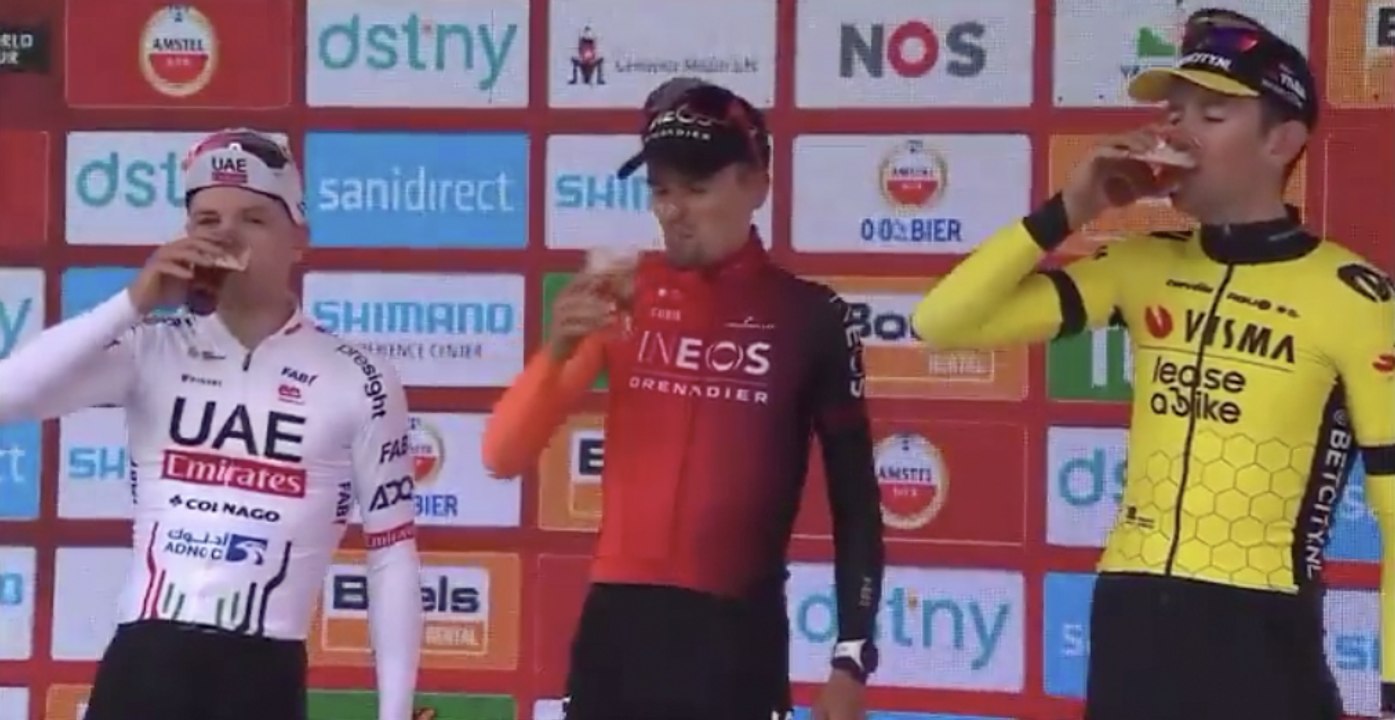 Cyclisme - Amstel Gold Race 2024 - Tom Pidcock son 1er Amstel... Mathieu van der Poel n'a pas pesé sur la course !