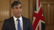 Watch: Rishi Sunak confirms RAF shot down ‘a number’ of Iranian attack drones overnight