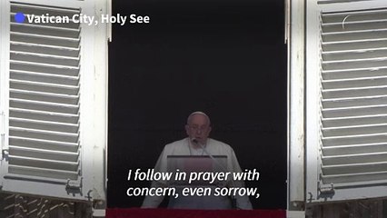 Pope warns against 'spiral of violence' after Iran attack on Israel