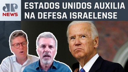 Frederico Afonso e José Niemeyer comentam anúncio dos EUA de apoio “inabalável” a Israel