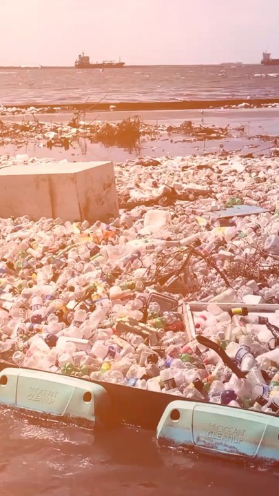 Abonne-toi pour suivre d’autres solutions positives !     @theimpactstory   Source : The Ocean Cleanup   #innovation #invention #ocean #dechets #plastique #riviere #pollution