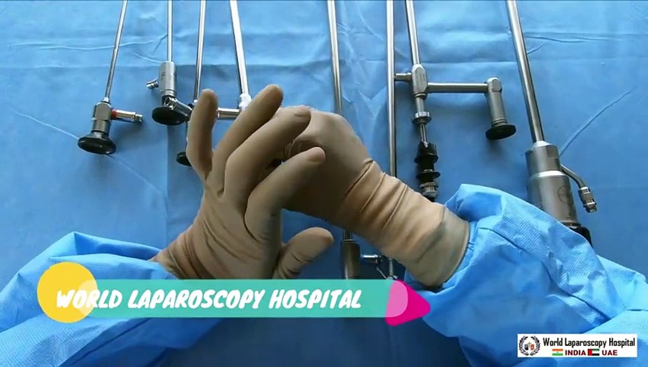 Demonstration of Laparoscope - Telescope used to perform laparoscopic surgery