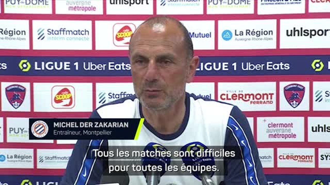 Montpellier - Der Zakarian : "On aurait aimé repartir avec les trois points"