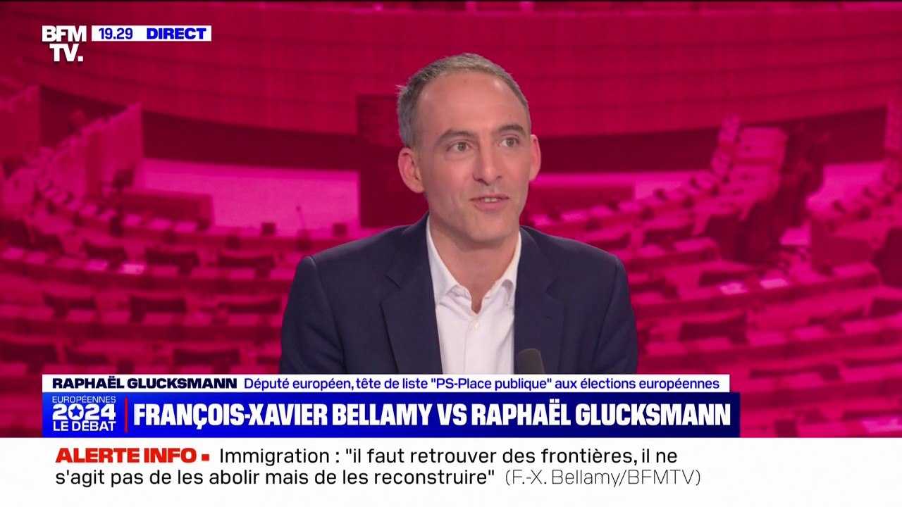 Raphaël Glucksmann: "Je veux porter ce projet d'une Europe féministe"